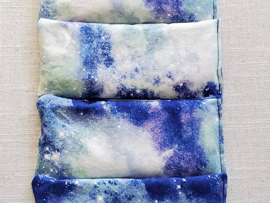 Therapeutic Hot Cold Pad | Microwaveable Hot Pack | Sinus Pillow | Headache relief Pillow | Self Care | Spa Day | Handmade | Celestial Print